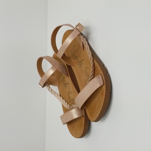 Girls Sandals Rose Gold Size 3 - Picture 7 of 15